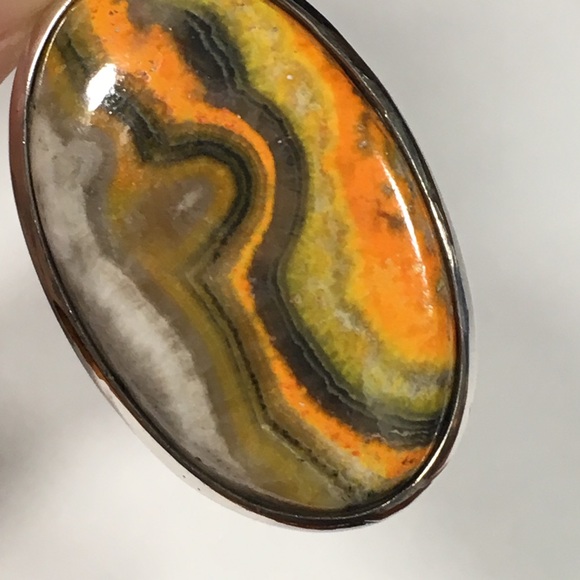 Bumblebee Jasper Pendant (G) - Picture 3 of 8